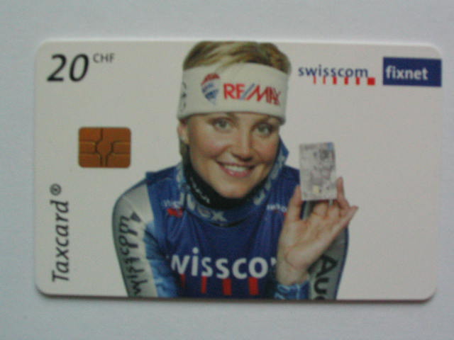 Taxcard Swisscom fixnet -  Sonja Nef  20 CHF