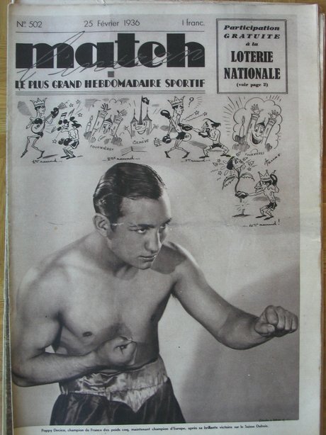 MATCH INTRAN - No 502 du 25.02.1936 - Hebdomadaire sportif